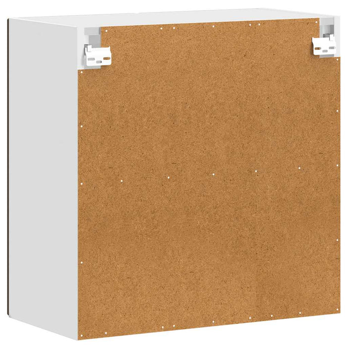 Pensile da Cucina con Porta in Vetro Porto Rovere Marrone 854154