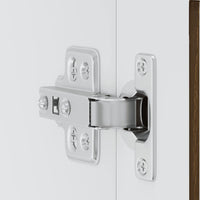 Pensile da Cucina con Porta in Vetro Porto Rovere Marrone 854154