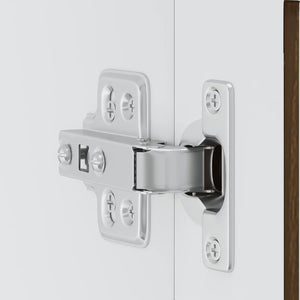 Pensile da Cucina con Porta in Vetro Porto Rovere Marrone 854154