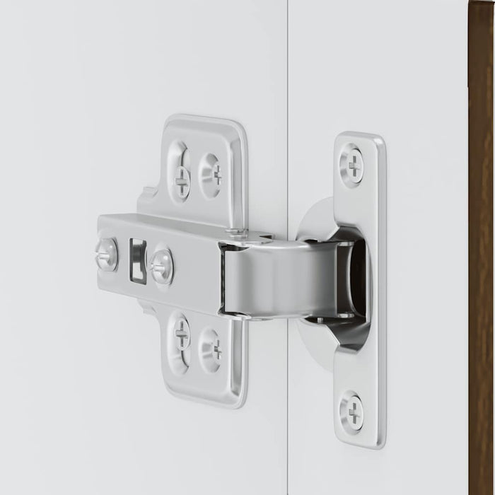 Pensile da Cucina con Porta in Vetro Porto Rovere Marrone 854154