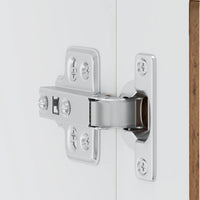 vidaXL Pensile da Cucina con Porta in Vetro Porto Legno Vecchio