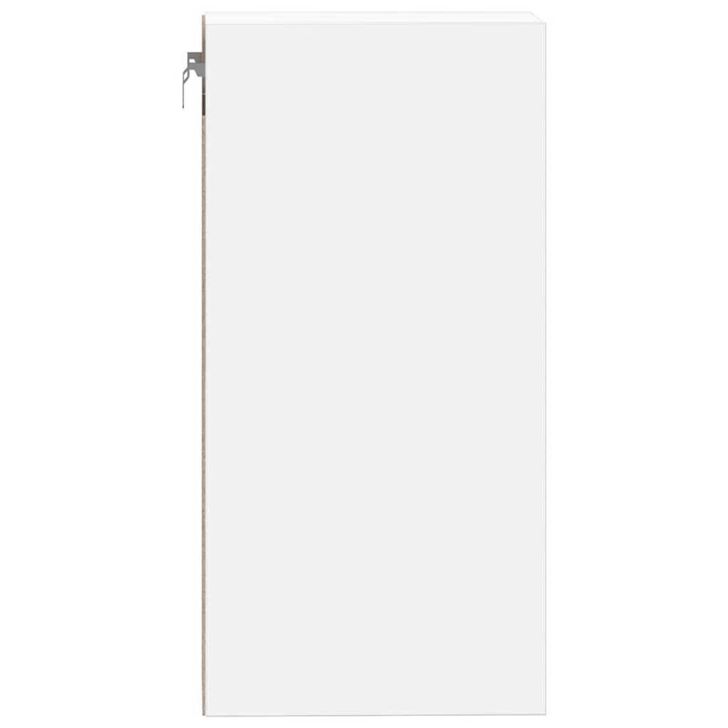 vidaXL Mobile Pensile “Riga” Bianco 20x29,5x60 cm