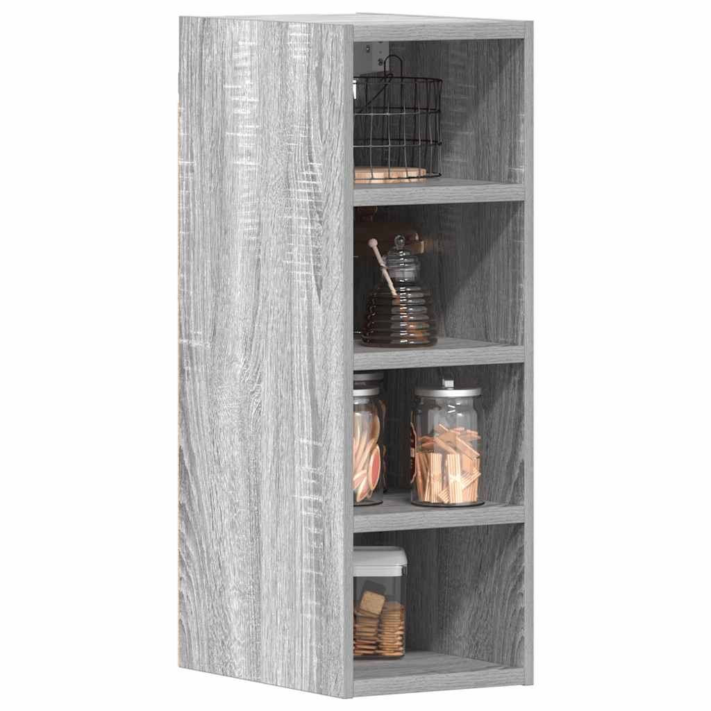vidaXL Mobile Pensile “Riga” Grigio Sonoma 20x29,5x60 cm