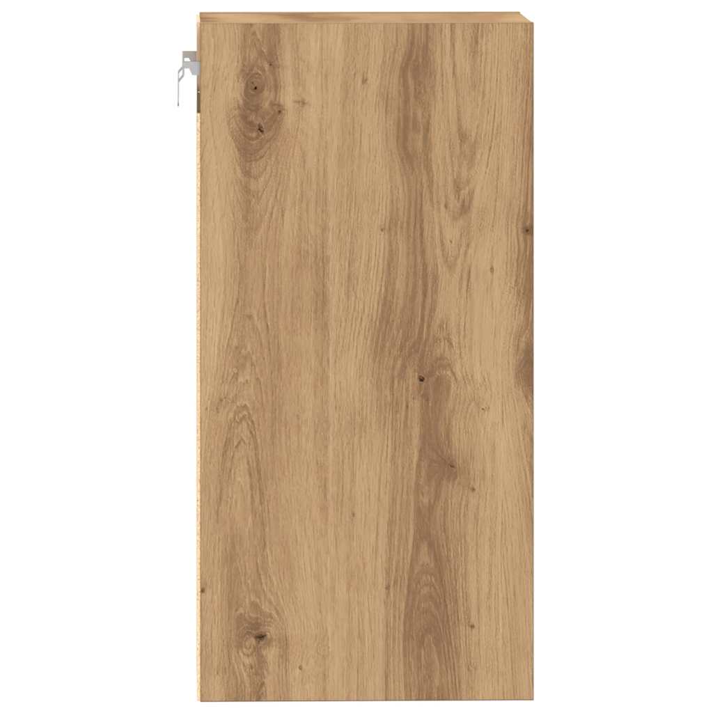 vidaXL Mobile Pensile “Riga” Rovere Artigianale 20x29,5x60 cm