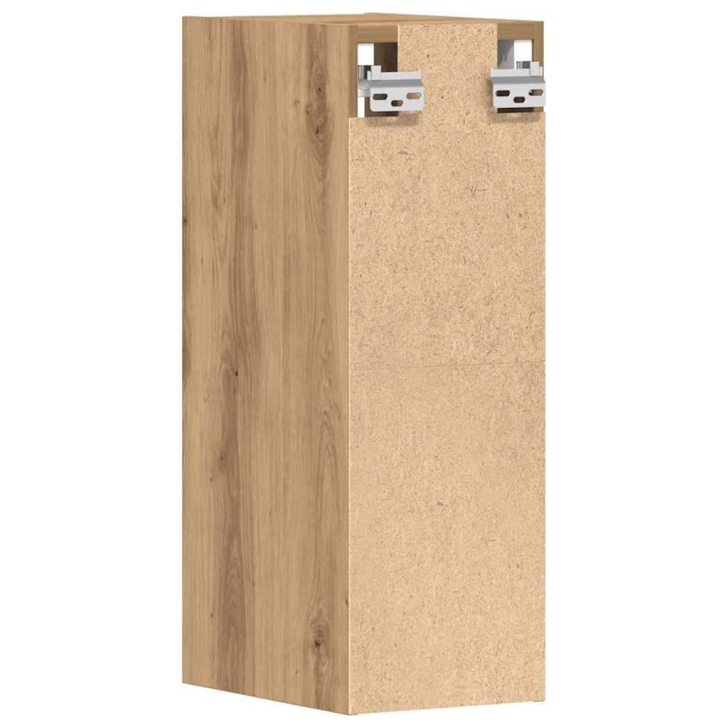 vidaXL Mobile Pensile “Riga” Rovere Artigianale 20x29,5x60 cm