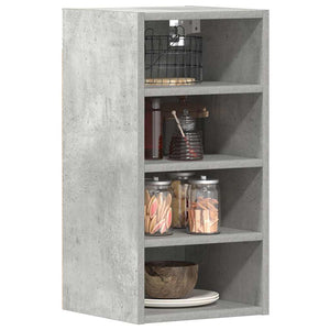 vidaXL Mobile Pensile “Riga” Grigio Cemento 30x29,5x60 cm