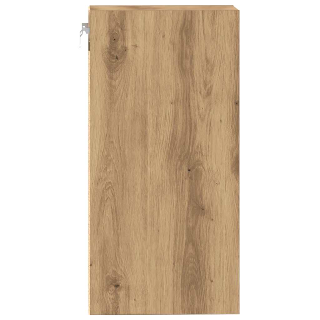 vidaXL Mobile Pensile “Riga” Rovere Artigianale 30x29,5x60 cm
