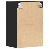 vidaXL Mobile Pensile “Riga” Nero 40x29,5x60 cm in Legno Multistrato