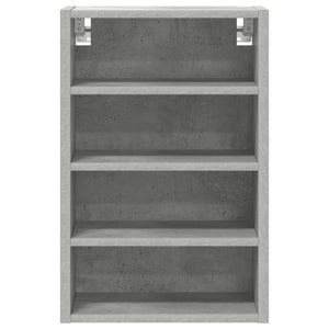 Mobile Pensile Grigio Cemento 40x29,5x60 cm Legno Multistrato 854178