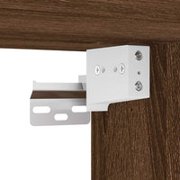 vidaXL Mobile Pensile “Riga” Rovere Marrone 40x29,5x60 cm