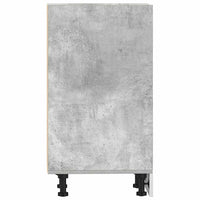 Armadio Inferiore Riga Grigio Cemento 20x44,5x81,5 cm