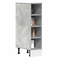 Armadio Inferiore Riga Grigio Cemento 20x44,5x81,5 cm