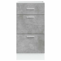 Armadio Inferiore “Lyon” Grigio Cemento 40x46x81,5cm 854214