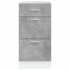 Armadio Inferiore “Lyon” Grigio Cemento 40x46x81,5cm 854214
