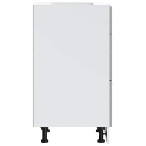 Armadio Inferiore “Lyon” Grigio Cemento 40x46x81,5cm 854214