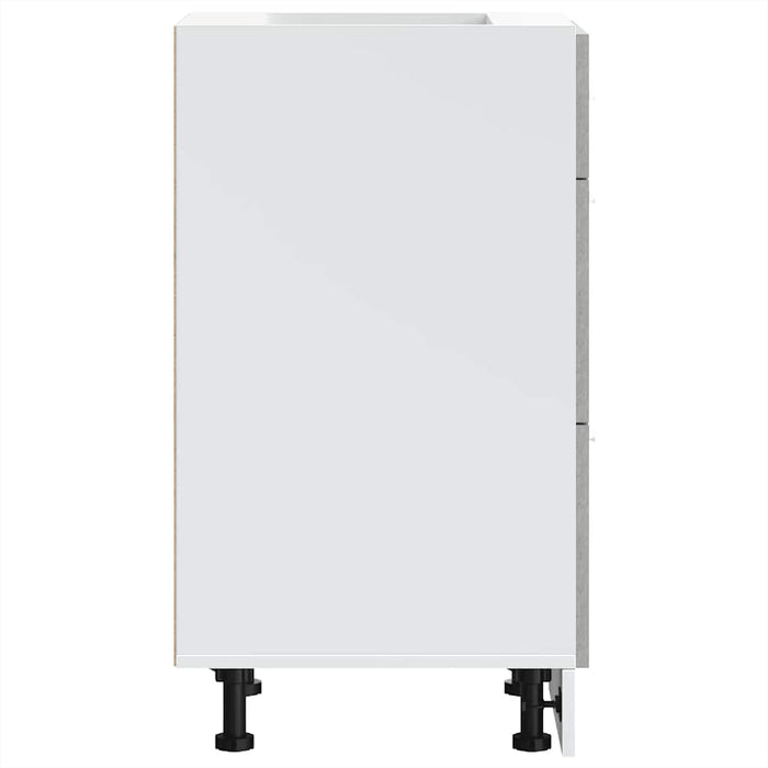 Armadio Inferiore “Lyon” Grigio Cemento 40x46x81,5cm 854214