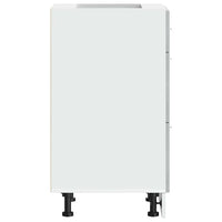 vidaXL Armadio Inferiore “Lyon” Grigio Sonoma 40x46x81,5 cm