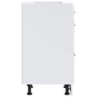 Base da Cucina-Mobile Base da Cucina Porto Bianco in Legno Multistrato 410978