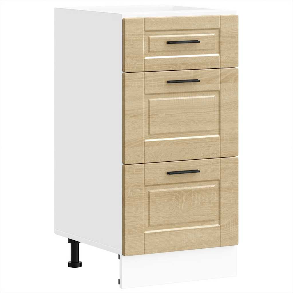 Base da Cucina Porto Rovere Sonoma in Legno Multistrato