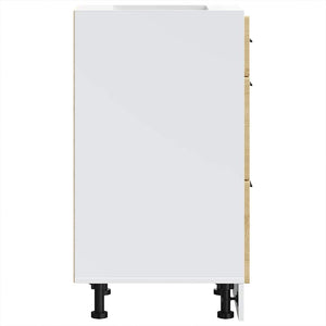 Base da Cucina-Mobile Base da Cucina Porto Rovere Sonoma in Legno Multistrato 769647