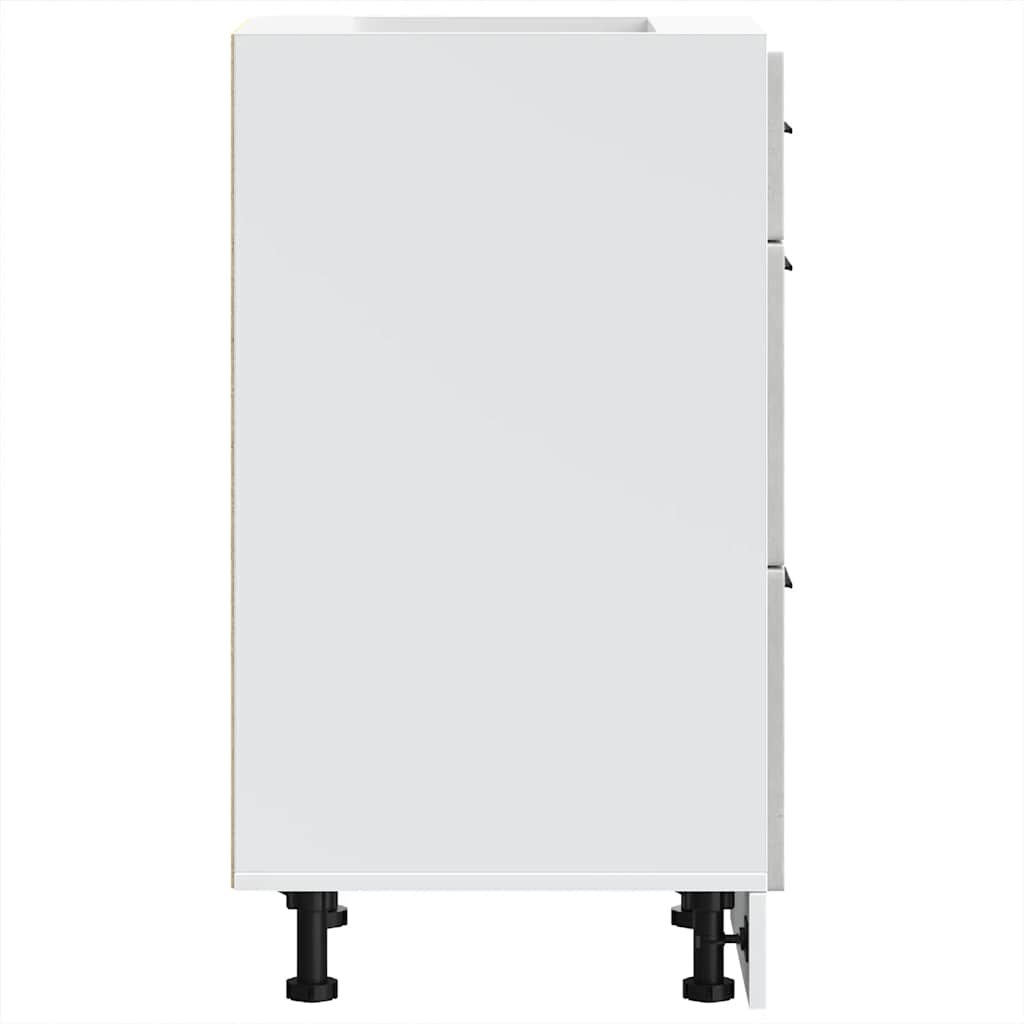 Base da Cucina Porto Grigio Cemento in Legno Multistrato 854224