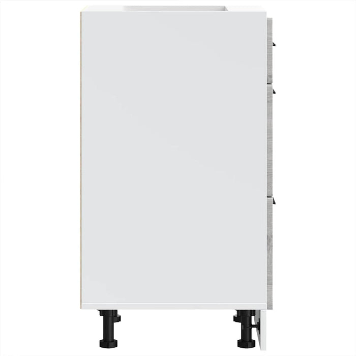 Base da Cucina Porto Grigio Sonoma in Legno Multistrato 854226