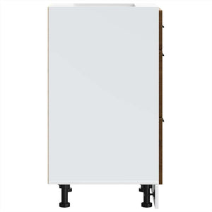 Base da Cucina-Mobile Base da Cucina Porto Rovere Marrone in Legno Multistrato 820422