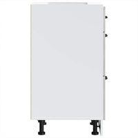 Base da Cucina Lucca Grigio Cemento in Legno Multistrato 854234