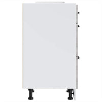 Base da Cucina Lucca Grigio Sonoma in Legno Multistrato 854236