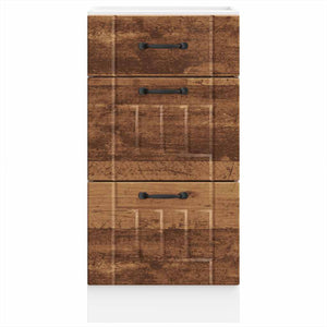 Base da Cucina Lucca Legno Antico in Legno Multistrato 854238