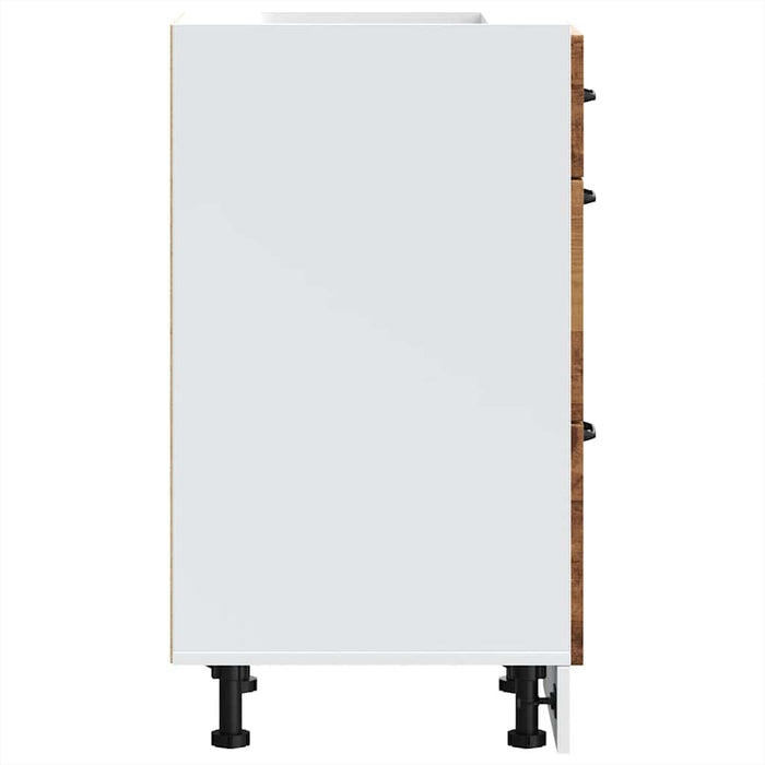 Base da Cucina Lucca Legno Antico in Legno Multistrato 854238