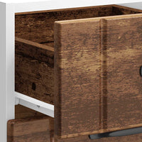 vidaXL Base da Cucina Lucca Legno Antico in Legno Multistrato