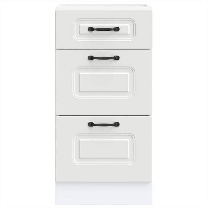 Base da Cucina-Mobile Base da Cucina Kalmar Bianco in Legno Multistrato 290423