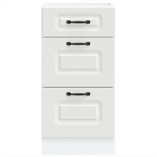 Base da Cucina Kalmar Bianco in Legno Multistrato 854240