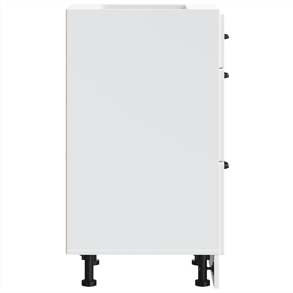 Base da Cucina Kalmar Bianco in Legno Multistrato