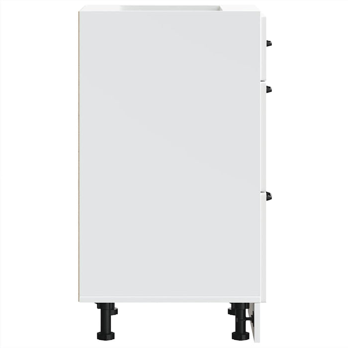 Base da Cucina Kalmar Bianco in Legno Multistrato