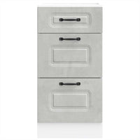 Base da Cucina Kalmar Grigio Cemento in Legno Multistrato 854244