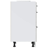 Base da Cucina-Mobile Base da Cucina Kalmar Grigio Cemento in Legno Multistrato 550852