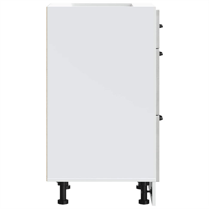 Base da Cucina-Mobile Base da Cucina Kalmar Grigio Cemento in Legno Multistrato 550852