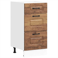 Base da Cucina-Mobile Base da Cucina Kalmar Legno Vecchio in Legno Multistrato 872514