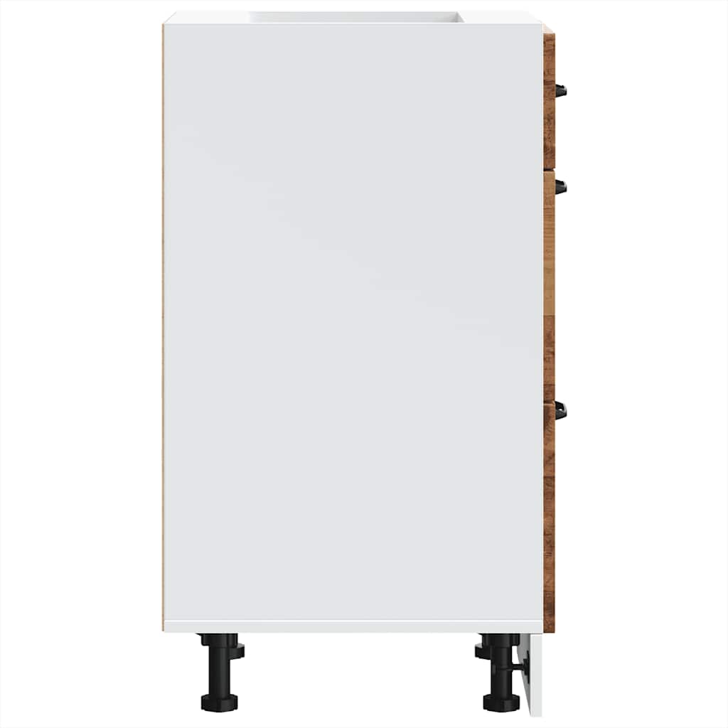 Base da Cucina-Mobile Base da Cucina Kalmar Legno Vecchio in Legno Multistrato 872514