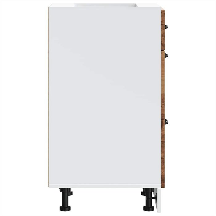 Base da Cucina-Mobile Base da Cucina Kalmar Legno Vecchio in Legno Multistrato 872514