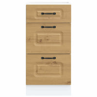 Base da Cucina Kalmar Rovere Artigianale in Legno Multistrato 854249