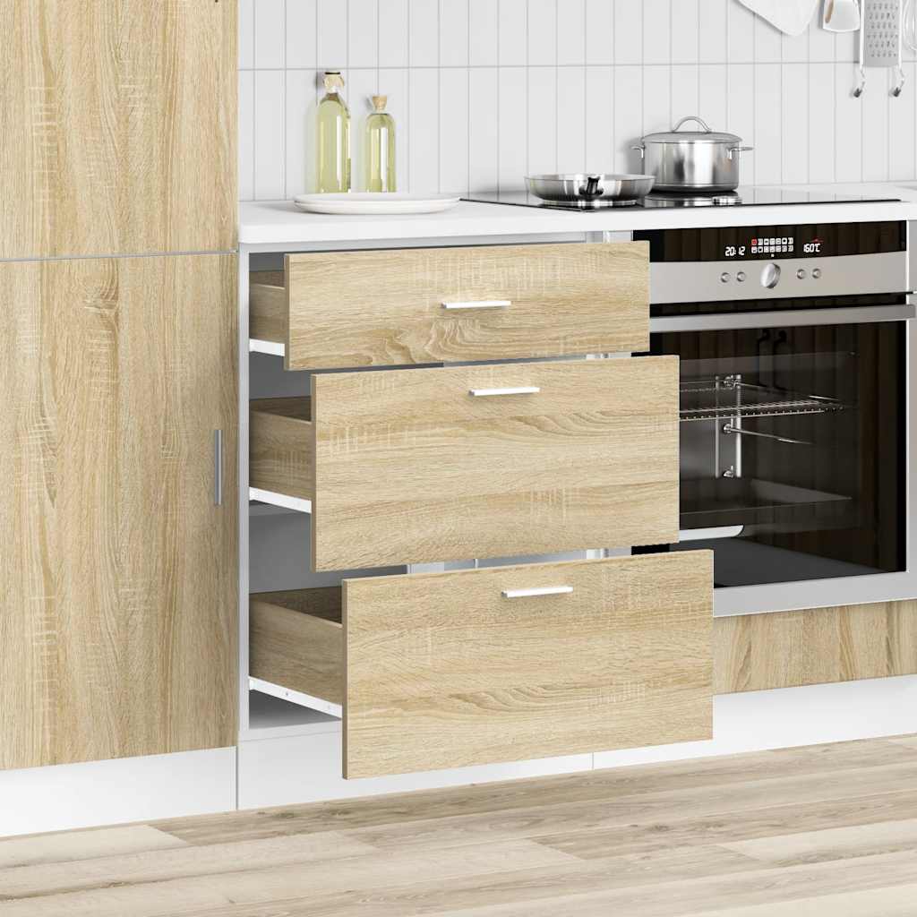 Base da Cucina-Mobile Base da Cucina ¡°Lyon¡± Rovere Sonoma in Legno Multistrato