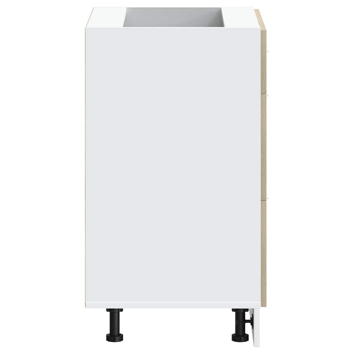 vidaXL Base da Cucina “Lyon” Rovere Sonoma in Legno Multistrato