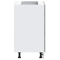 vidaXL Base da Cucina “Lyon” Grigio Cemento in Legno Multistrato