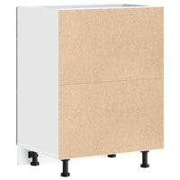 vidaXL Base da Cucina “Lyon” Grigio Cemento in Legno Multistrato