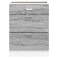 Base da Cucina Lyon Grigio Sonoma in Legno Multistrato