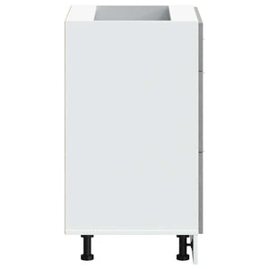 Base da Cucina “Lyon” Grigio Sonoma in Legno Multistrato 854255