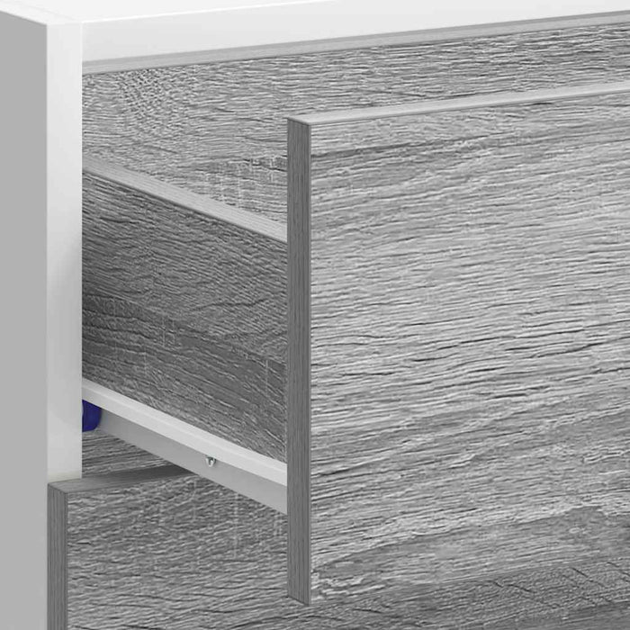 Base da Cucina Lyon Grigio Sonoma in Legno Multistrato